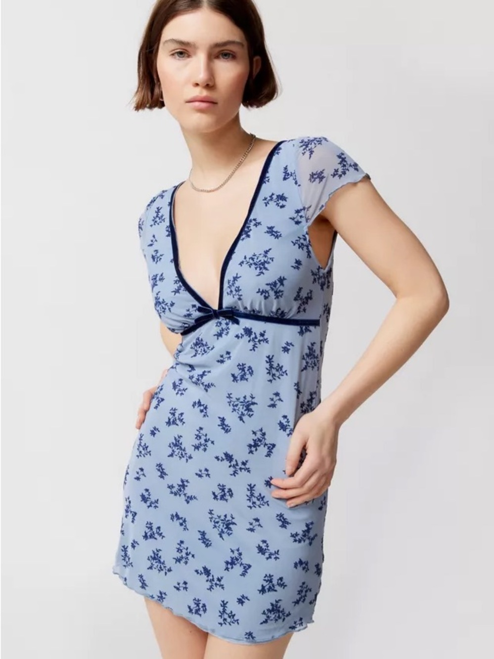 Motel Rocks | Evilia Floral Mini Dress SZ XS
